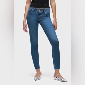 Hudson Collin Mid-Rise Skinny Ankle Jeans, NWT, Size 34